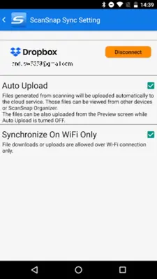 ScanSnap android App screenshot 2